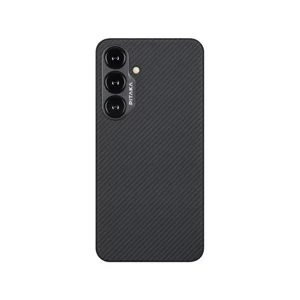 Pitaka MagEZ Case 4 Black / Grey Twill Samsung S24+ készülékhez - MagSafe rögzítéssel
