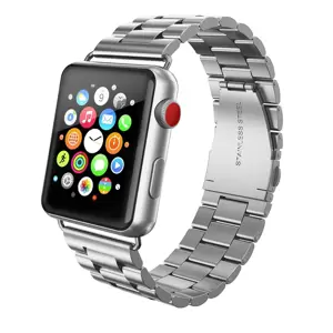 XPRO Apple Watch rozsdamentes. vastag acél szíj Ezüst. 42mm / 44mm / 45mm / 49mm
