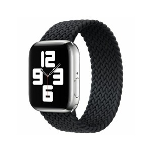 XPRO Apple Watch fonott körpánt szíj fekete 42mm / 44mm / 45mm / 49mm M méret